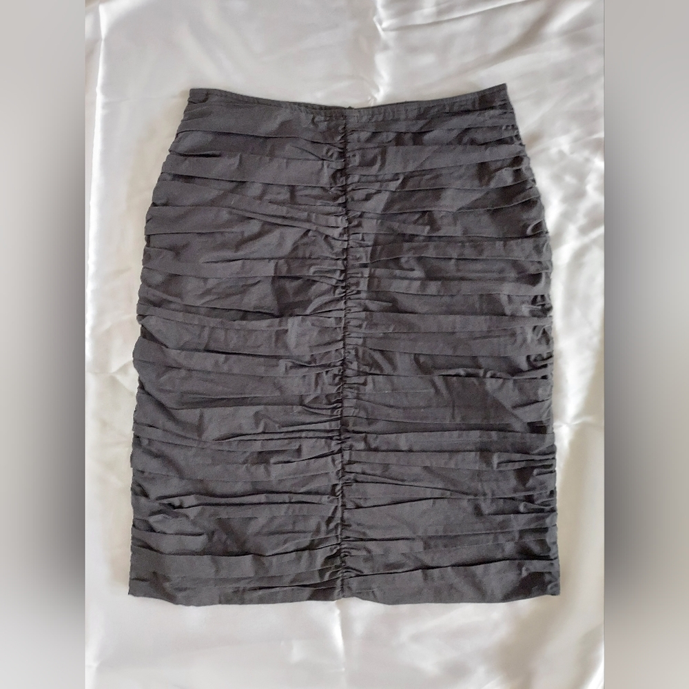 Joseph Ribkoff Ruched Pencil Skirt Black Size 2
